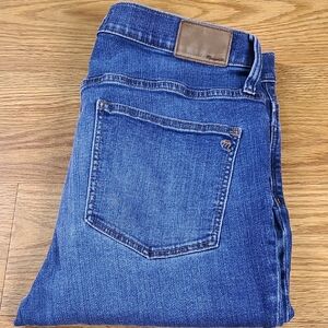 MADEWELL 31x26 WOMENS PRE-OWNED HIGH-RISE SKINNY STRECH JEGING BLUE JEANS